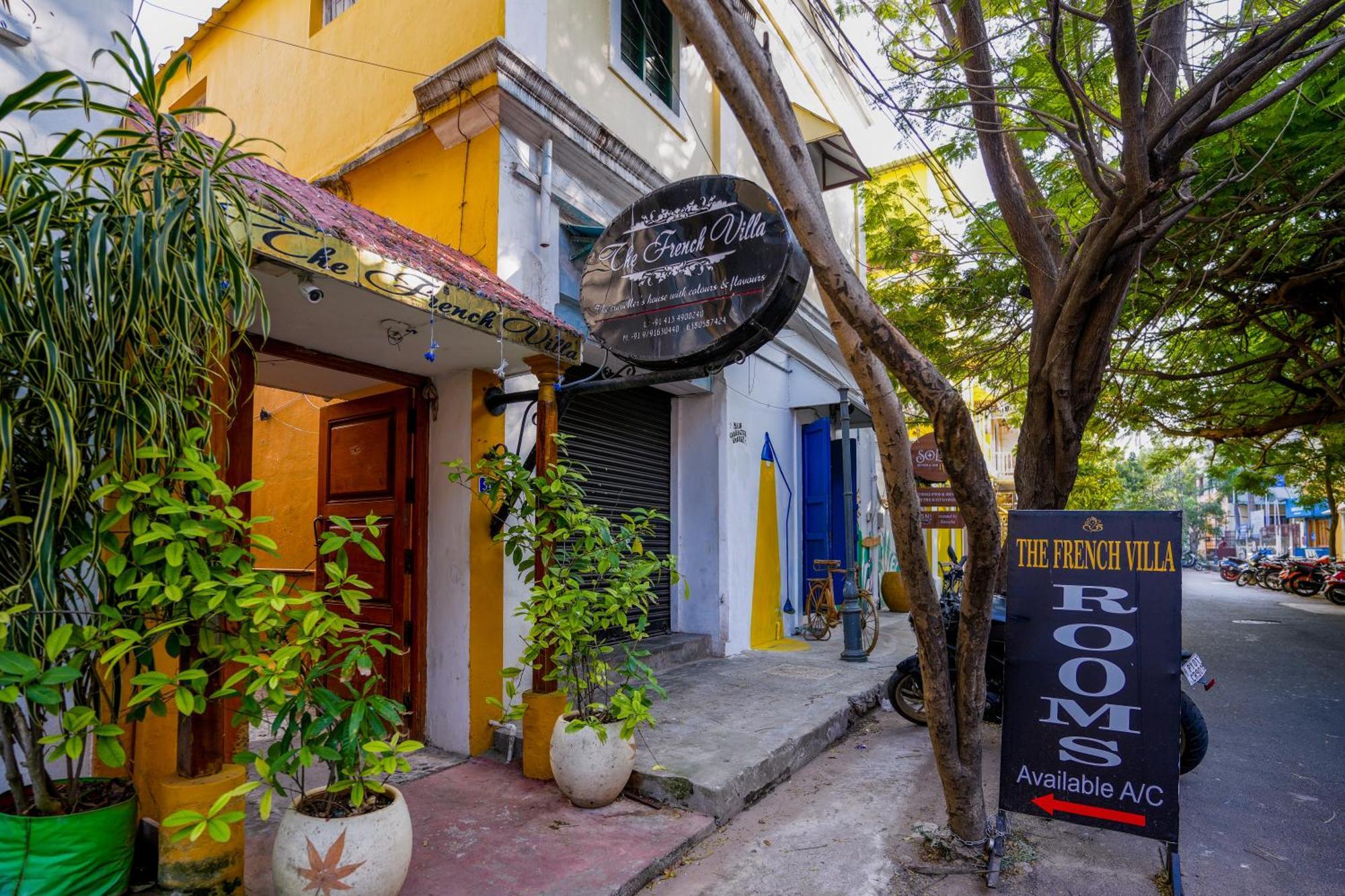 French Villa Pondicherry Bagian luar foto