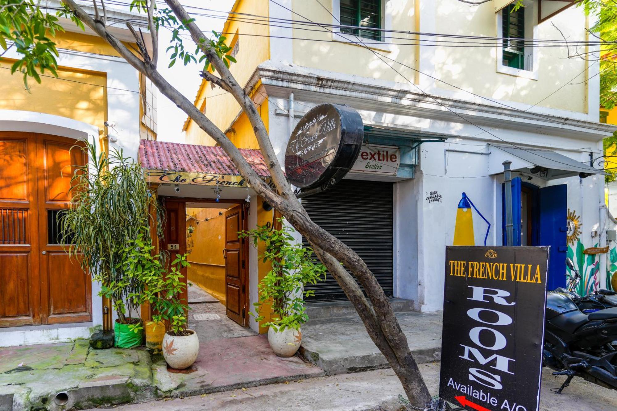 French Villa Pondicherry Bagian luar foto
