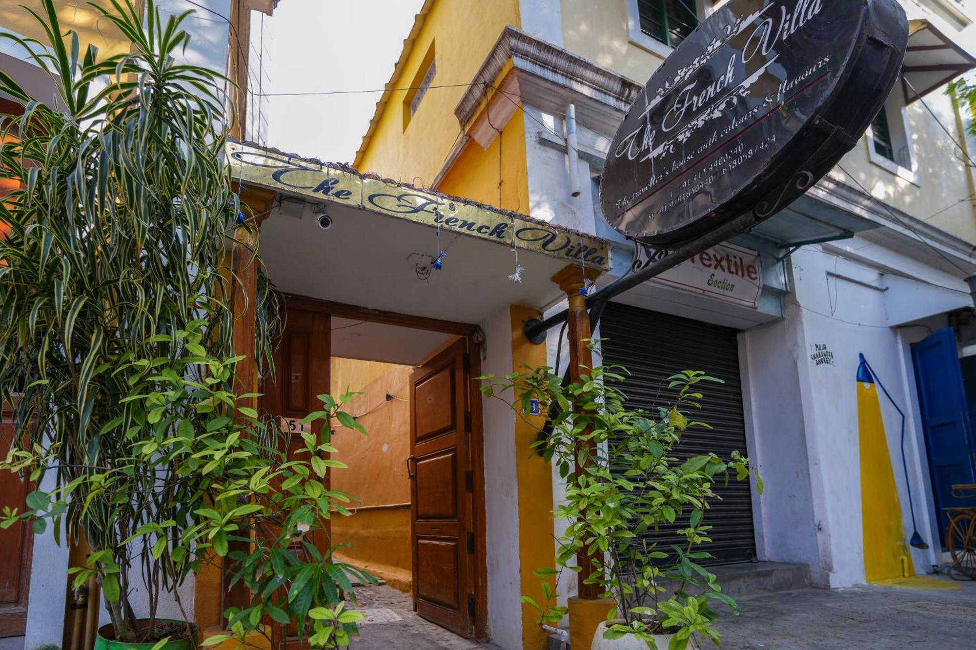 French Villa Pondicherry Bagian luar foto
